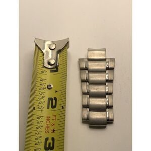 Michael Kors Watch Parts Partial Band Links Silver Tone No Clasp 26/20mm GY147